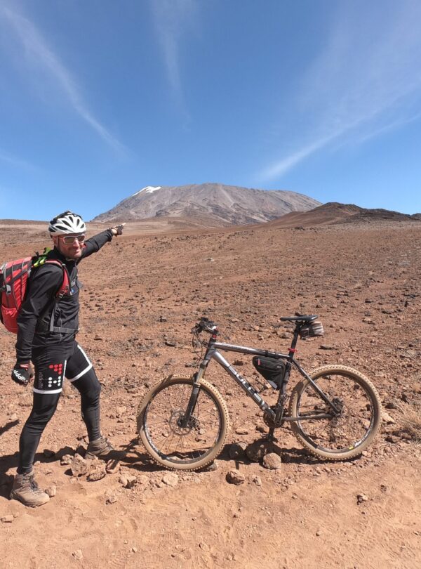 Mountain biking Kilimanjaro