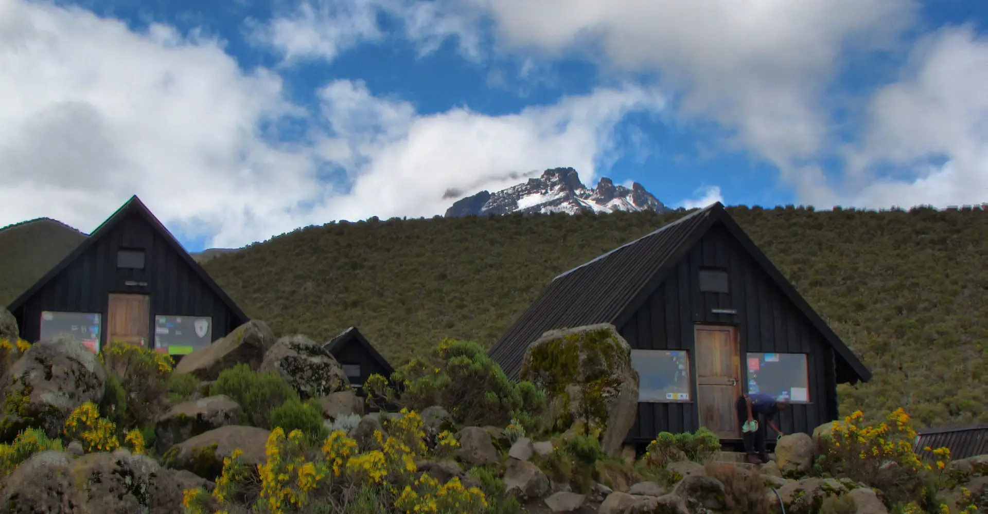 Horombo Huts accommodation on the Marangu route, Mount Kilimanjaro