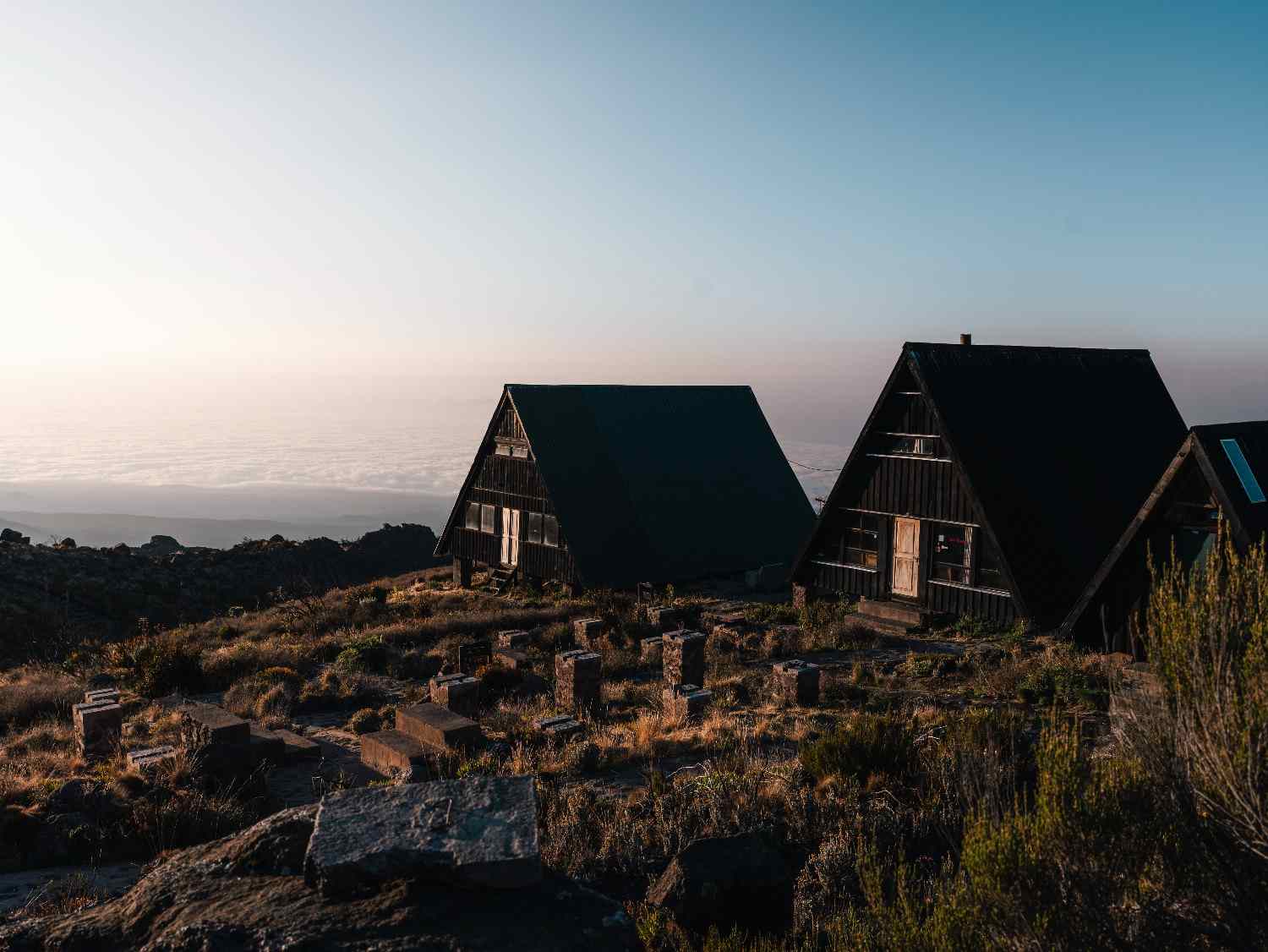 Mount Meru in Arusha National Park